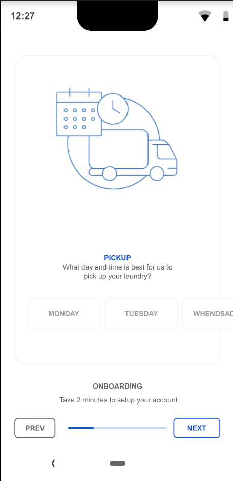 Calm Experts - Wash X UI Screenshot