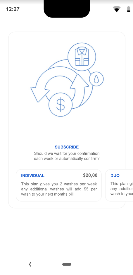 Calm Experts - Wash X UI Screenshot