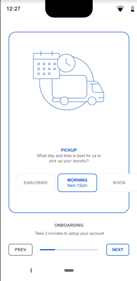 Calm Experts - Wash X UI Screenshot