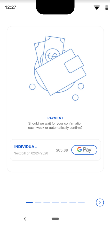 Calm Experts - Wash X UI Screenshot